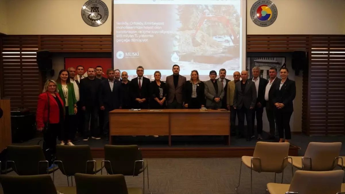 MUSKİ Genel Müdürü, Muhtarlarla Toplandı