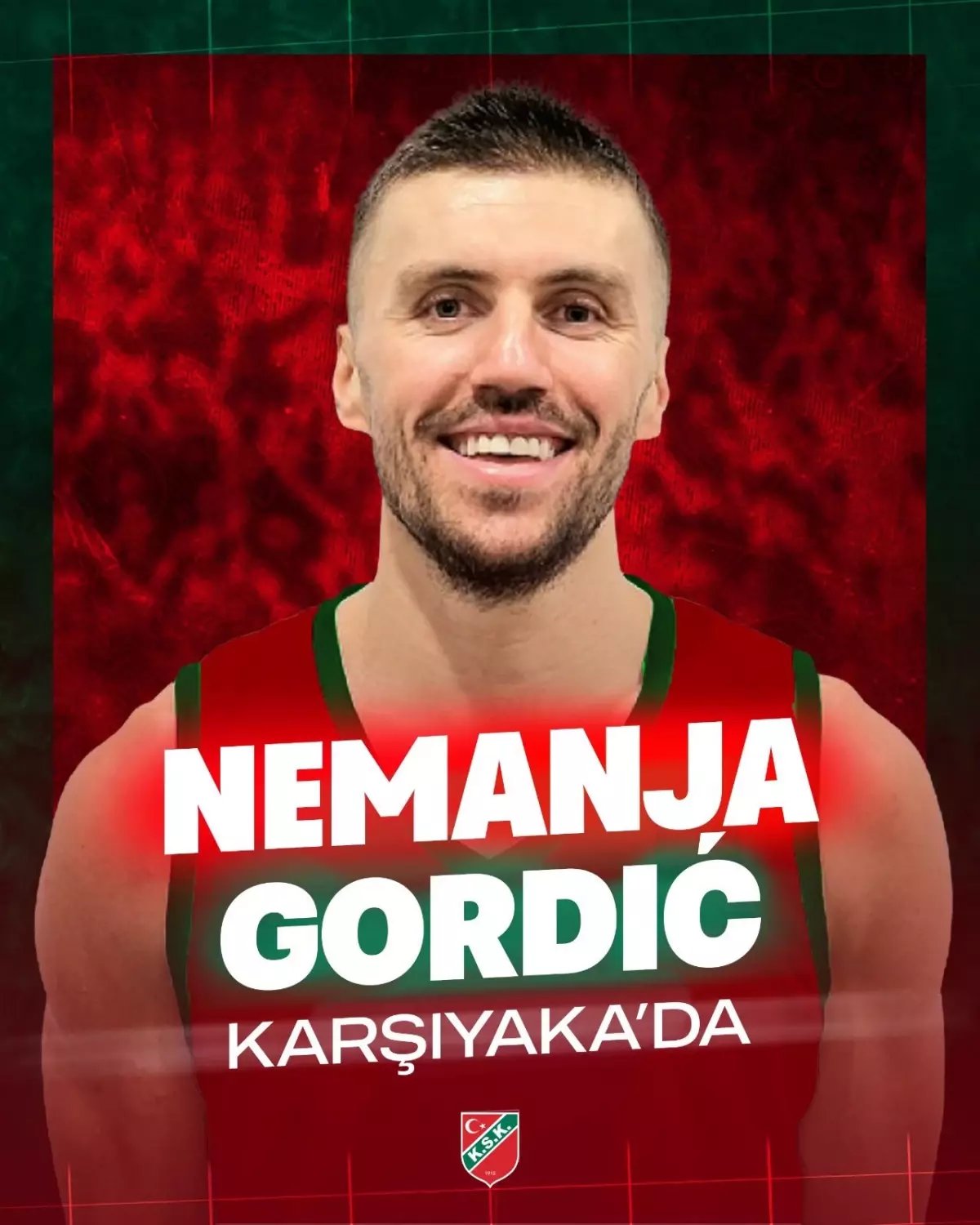 Karşıyaka, Nemanja Gordic ile Güçlendi