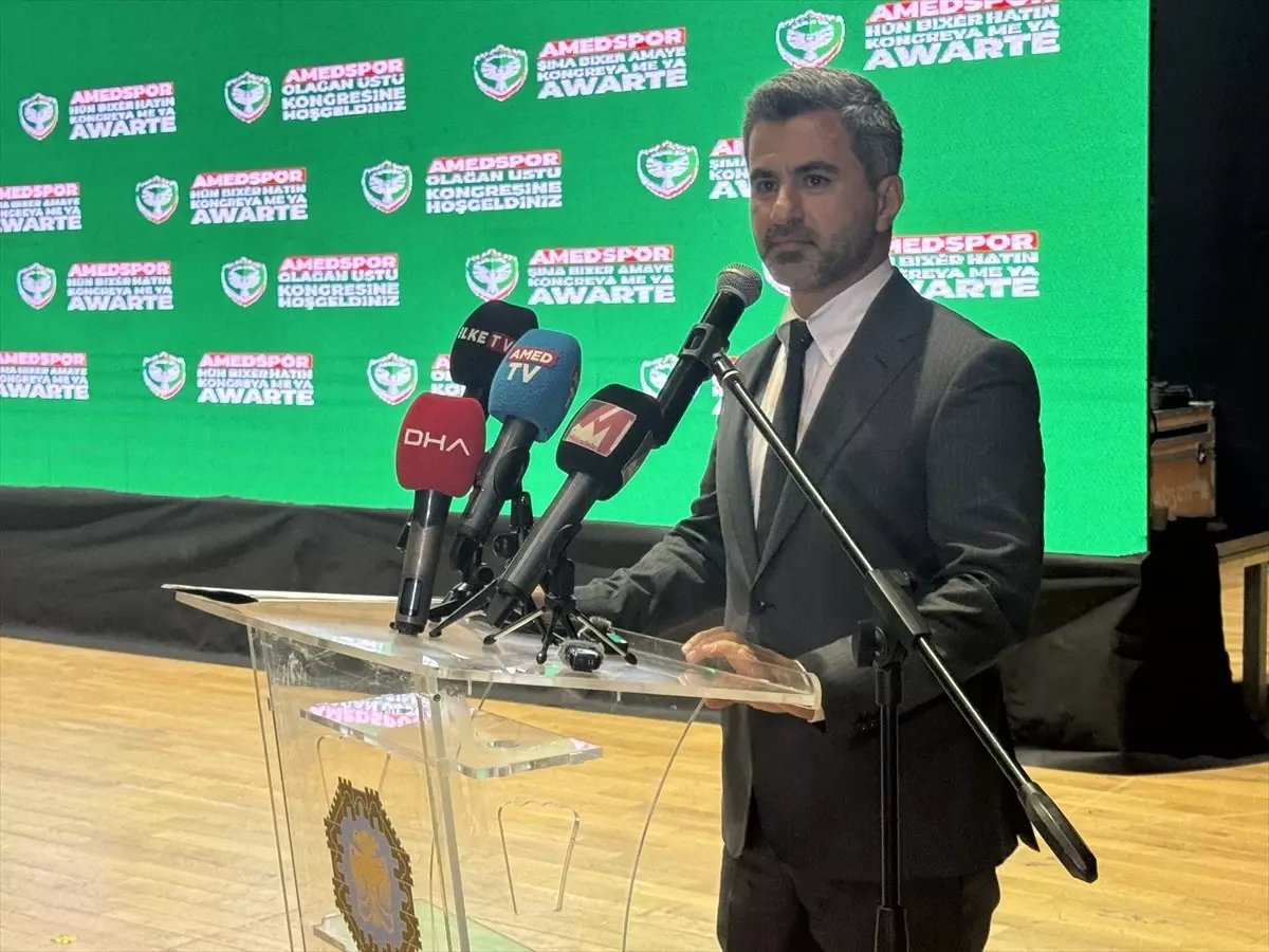 Amed Sportif Faaliyetler Kulübü'nde Yeni Başkan: Nahit Eren