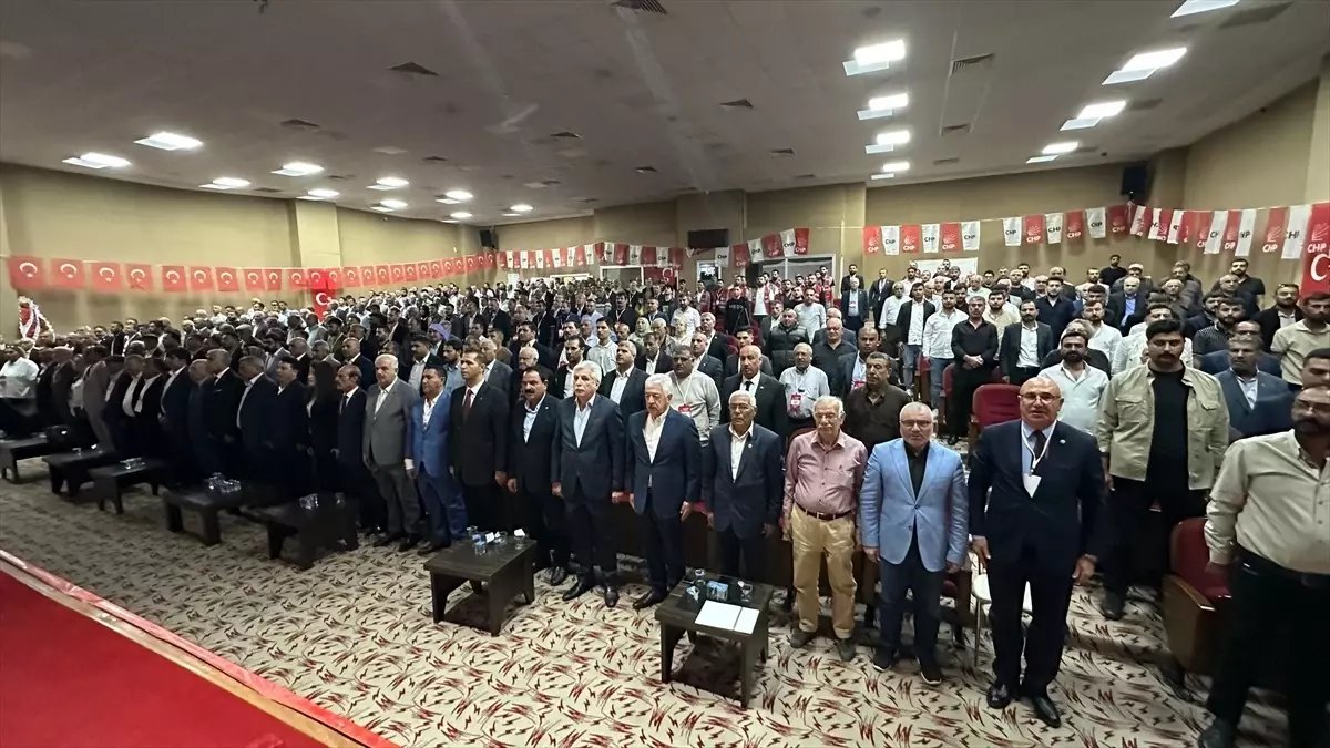 Ferhat Karadağ, CHP Şanlıurfa İl Başkanlığına Yeniden Seçildi