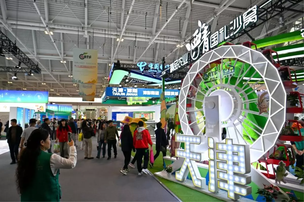 22. Çin Uluslararası Tarım Fuarı Tianjin'de Başladı
