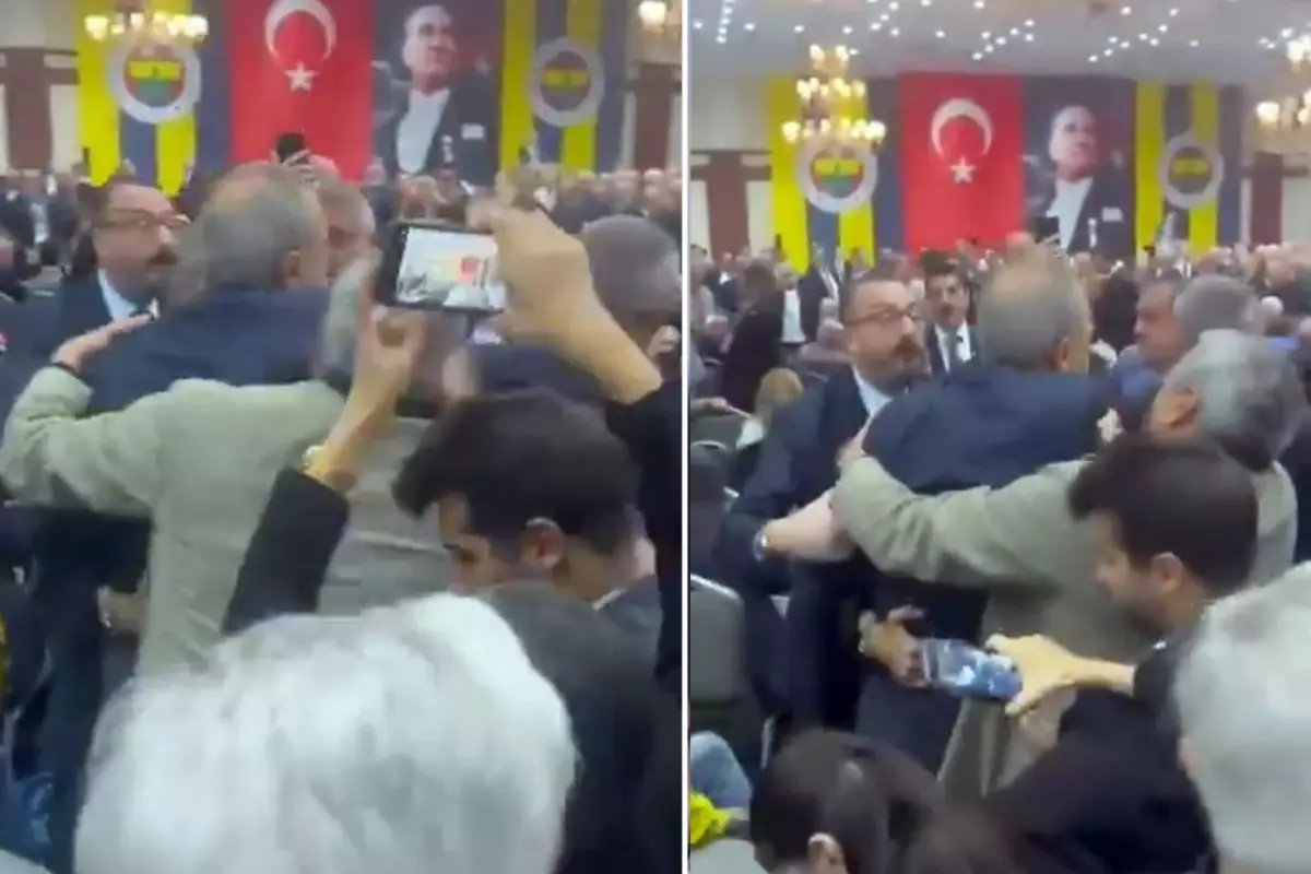 Fenerbahçe Yüksek Divan Kurulu'nda kavga: Seni sokağa çıkartırsam şerefsizim