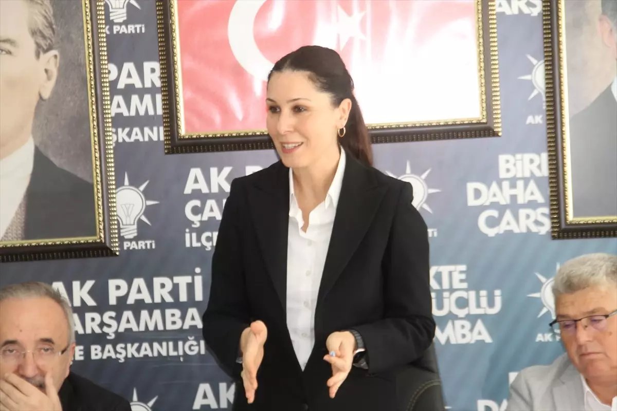 AK Parti MKYK Üyesi Karaaslan'dan partisinin Çarşamba İlçe Başkanlığına ziyaret