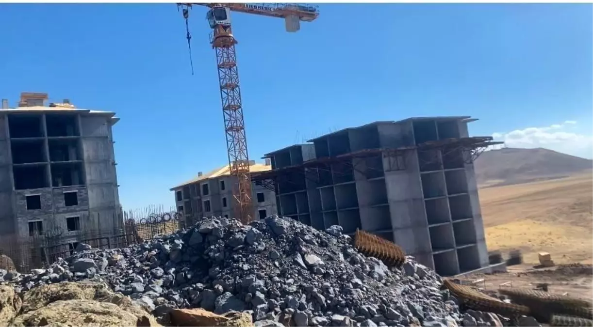 Ağrı Patnos'ta TOKİ Konut Projesinde Sona Yaklaşılıyor