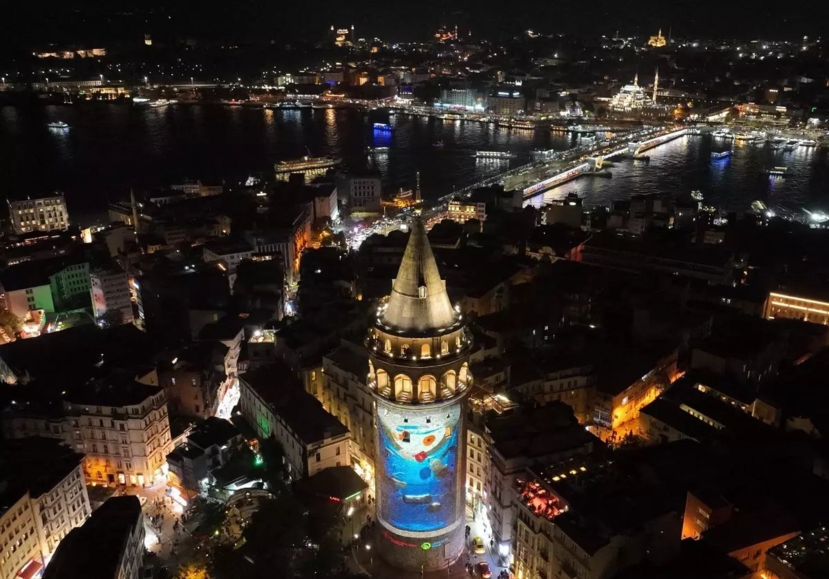 Galata Kulesi'nde Sıfır Atık Görselleriyle Çevre Bilinci Artırıldı