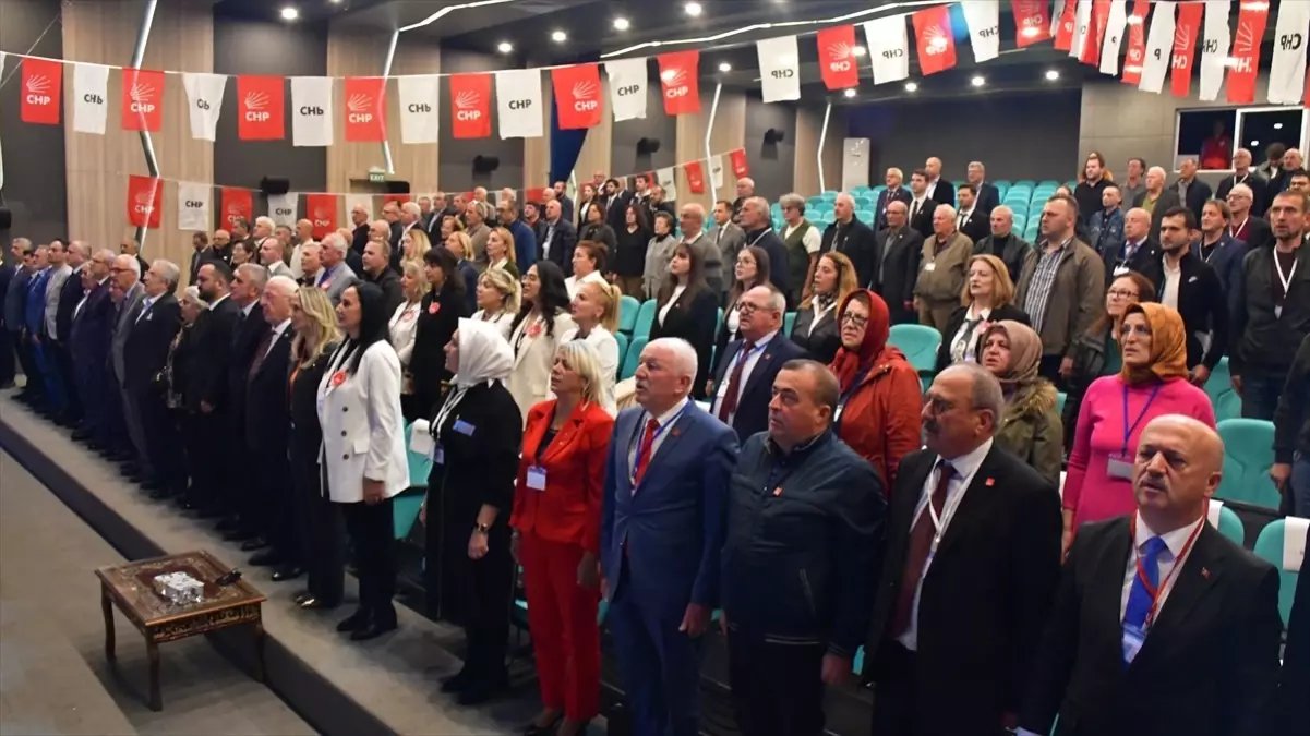 CHP Düzce'de Kongre Yaptı, Özcan Dağıstanlı Güven Tazeledi