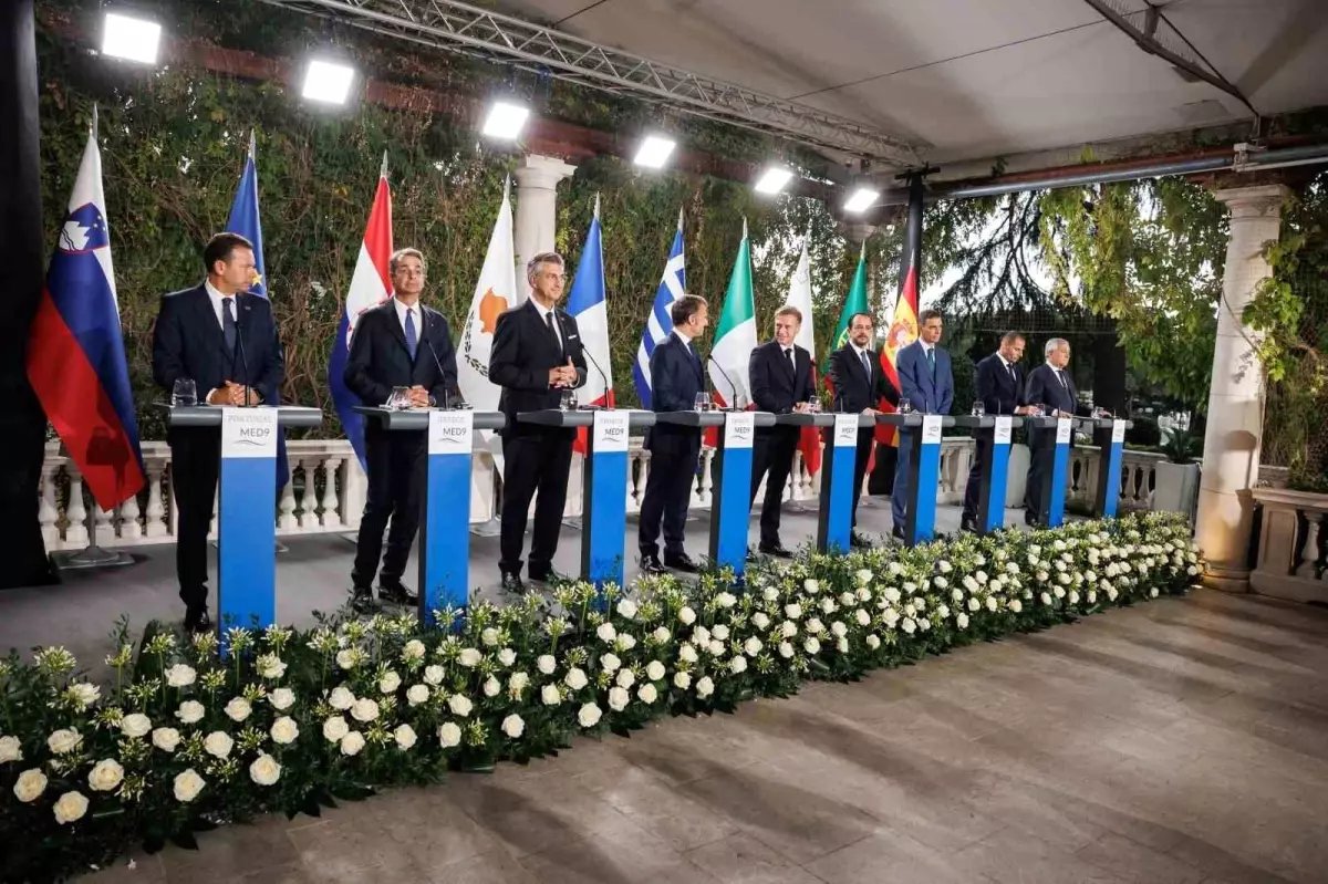 MED9 Ülkelerinden İsrail'e Gazze İçin İnsani Yardım Çağrısı