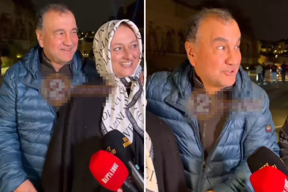 Murat Ülker, eşiyle yürürken görüntülendi