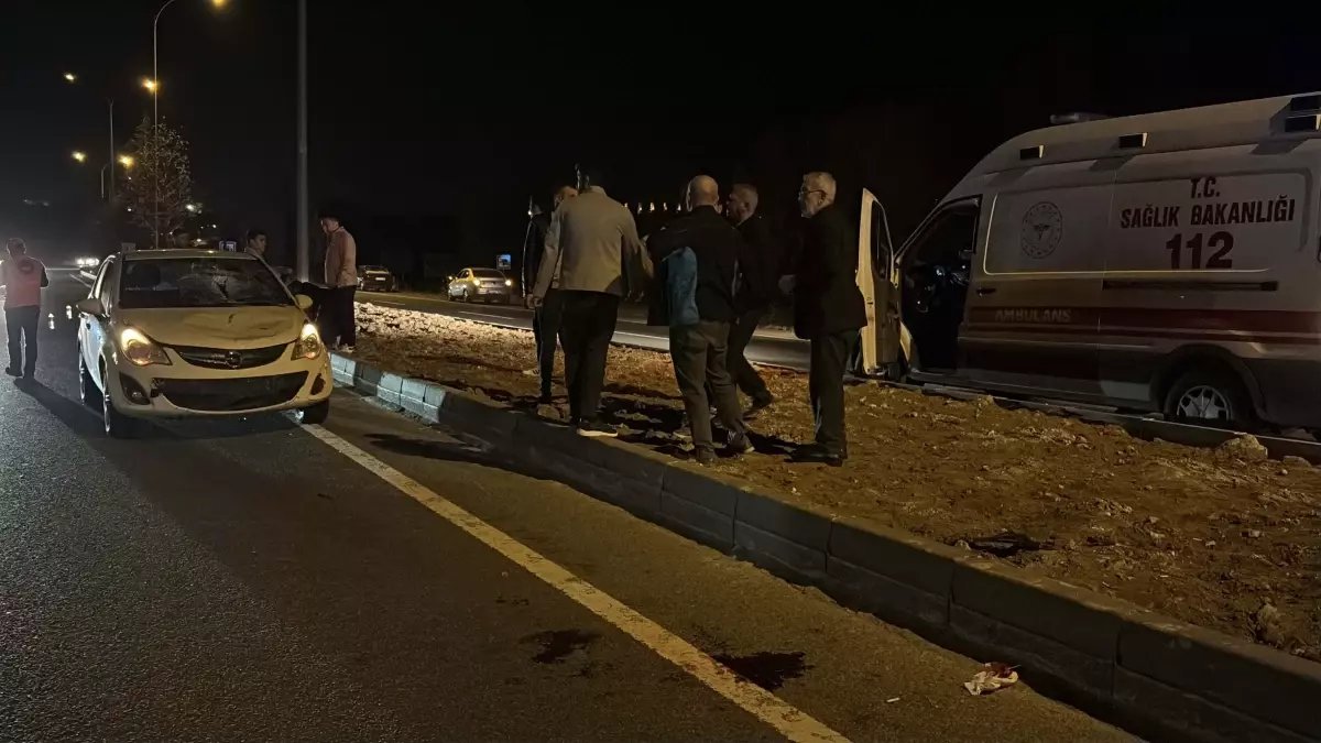 Kütahya'da Otomobilin Çarptığı Yaya Ağır Yaralandı