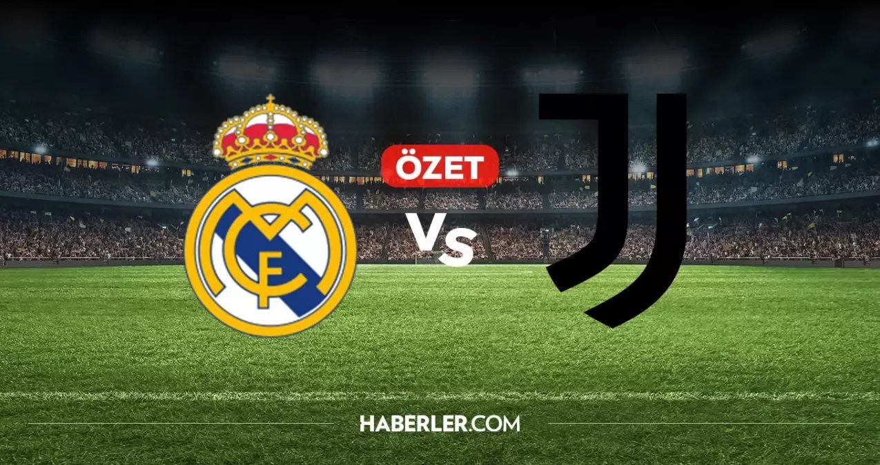 Real Madrid Juventus maç özeti ve golleri! (VİDEO) Real Madrid Juventus golleri izle! Golleri kim attı, maç kaç kaç bitti?