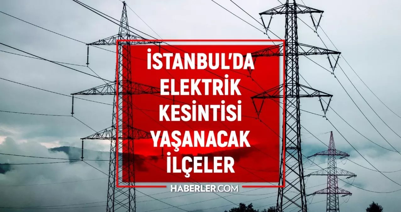 İstanbul elektrik kesintisi! 22 Ekim İstanbul'da elektrik kesintisi ne zaman bitecek, elektrikler ne zaman gelecek?