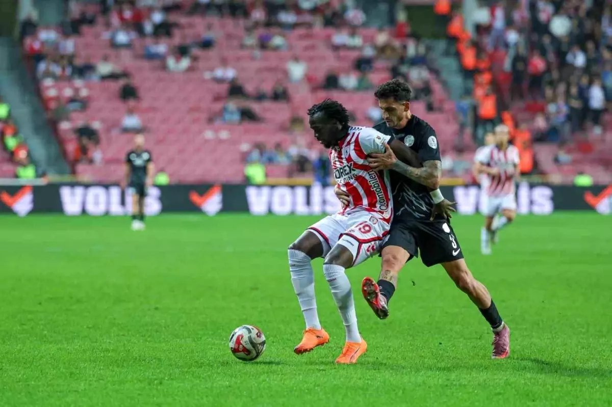 Samsunspor ve Çaykur Rizespor 1-1 Beraber Kaldı