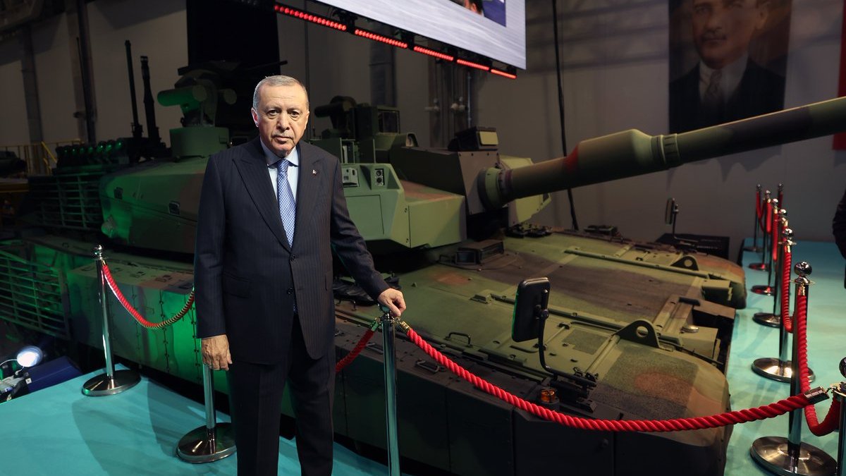 Cumhurbaşkanı Erdoğan, Altay'la fotoğraf çektirdi