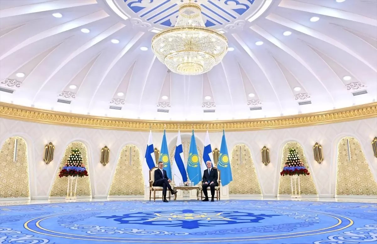 Kazakistan ve Finlandiya Liderlerinden Barış Vurgusu