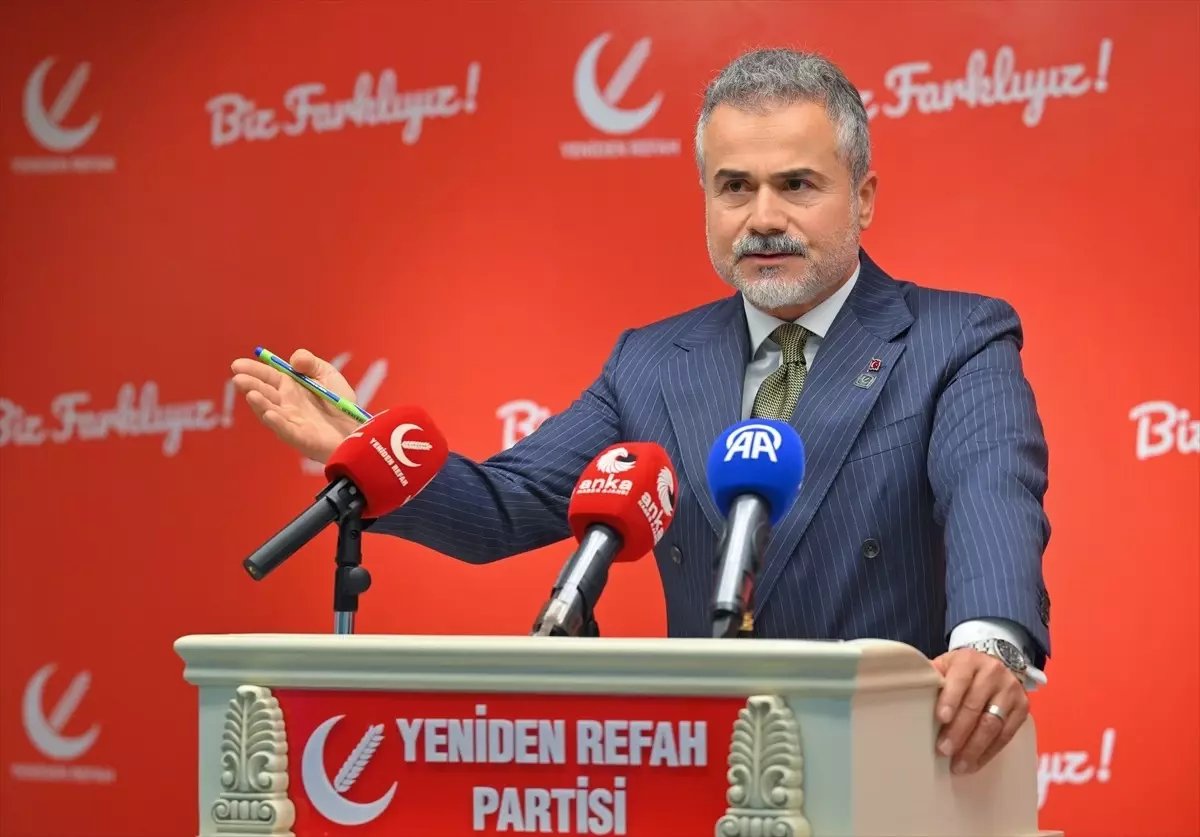 Yeniden Refah Partisi'nden Tarihi Kongre Duyurusu