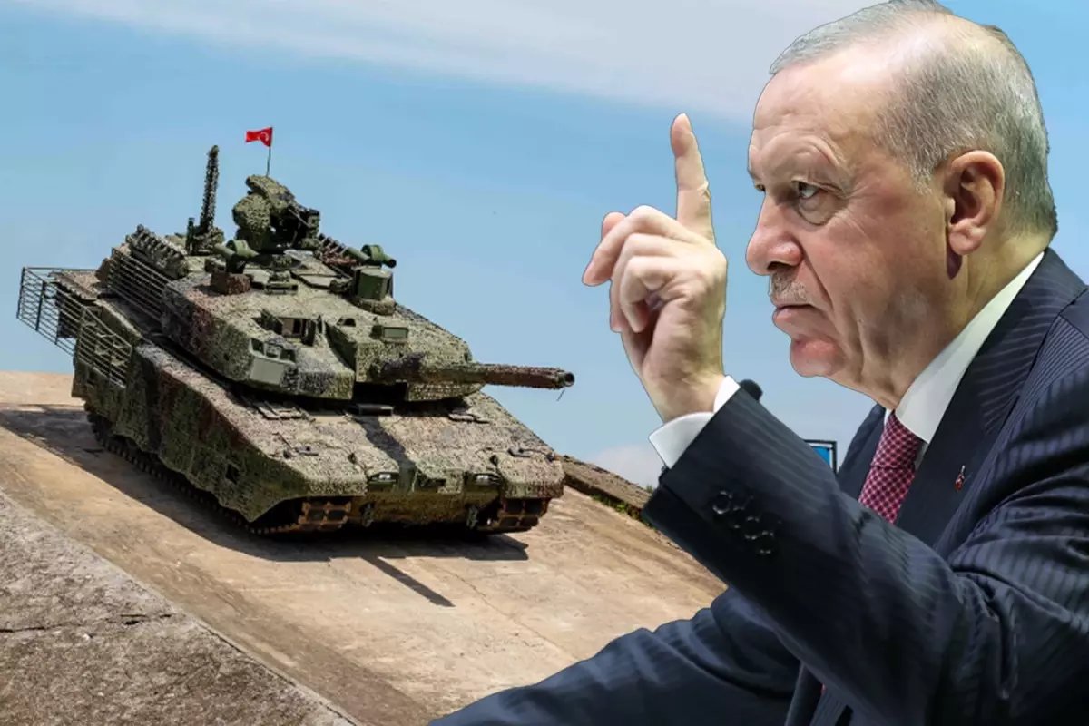Cumhurbaşkanı Erdoğan Altay Tankı Teslim Töreni'nde konuşuyor