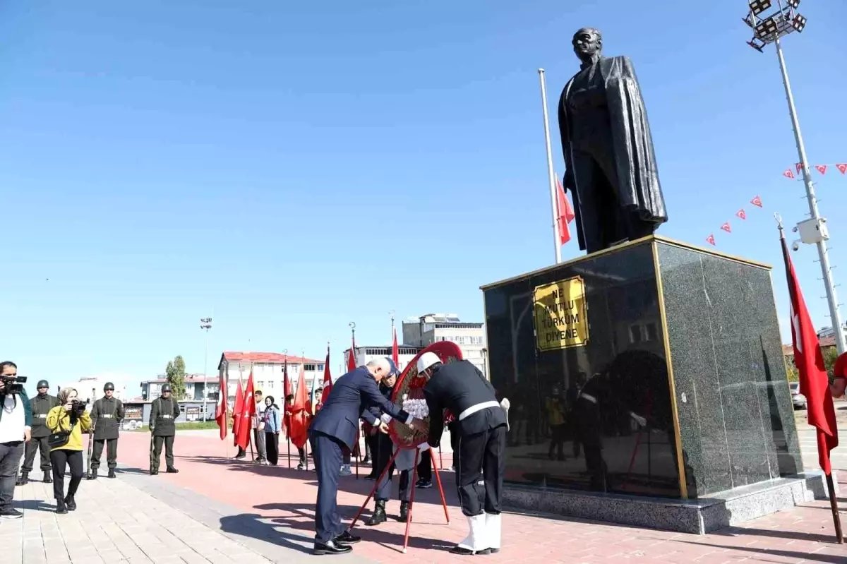 Muş'ta 29 Ekim Cumhuriyet Bayramı Töreni Düzenlendi