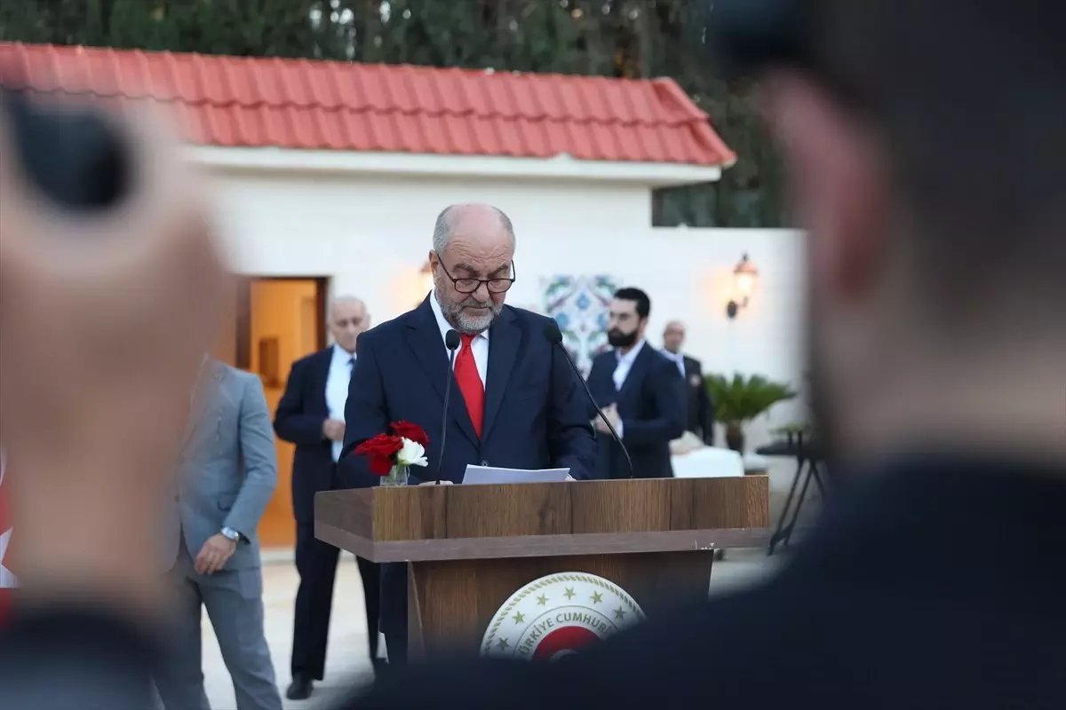 Suriye'de Türkiye Cumhuriyeti'nin 102. yılı dolayısıyla resepsiyon düzenlendi