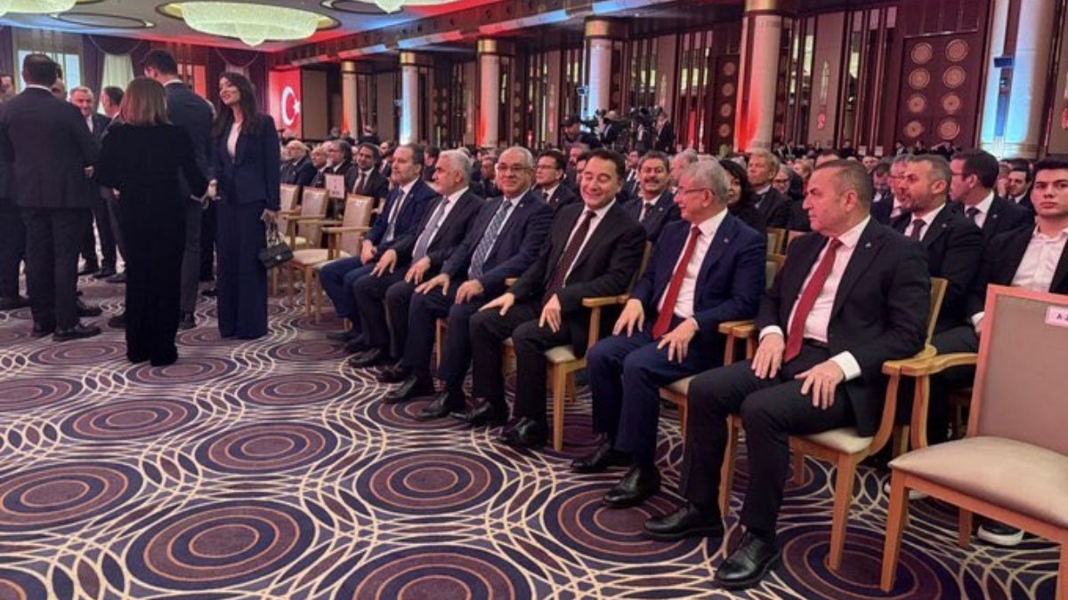 Cumhurbaşkanlığı Külliyesi'nde 29 Ekim Özel Programı: Babacan, Davutoğlu ve Erbakan katıldı