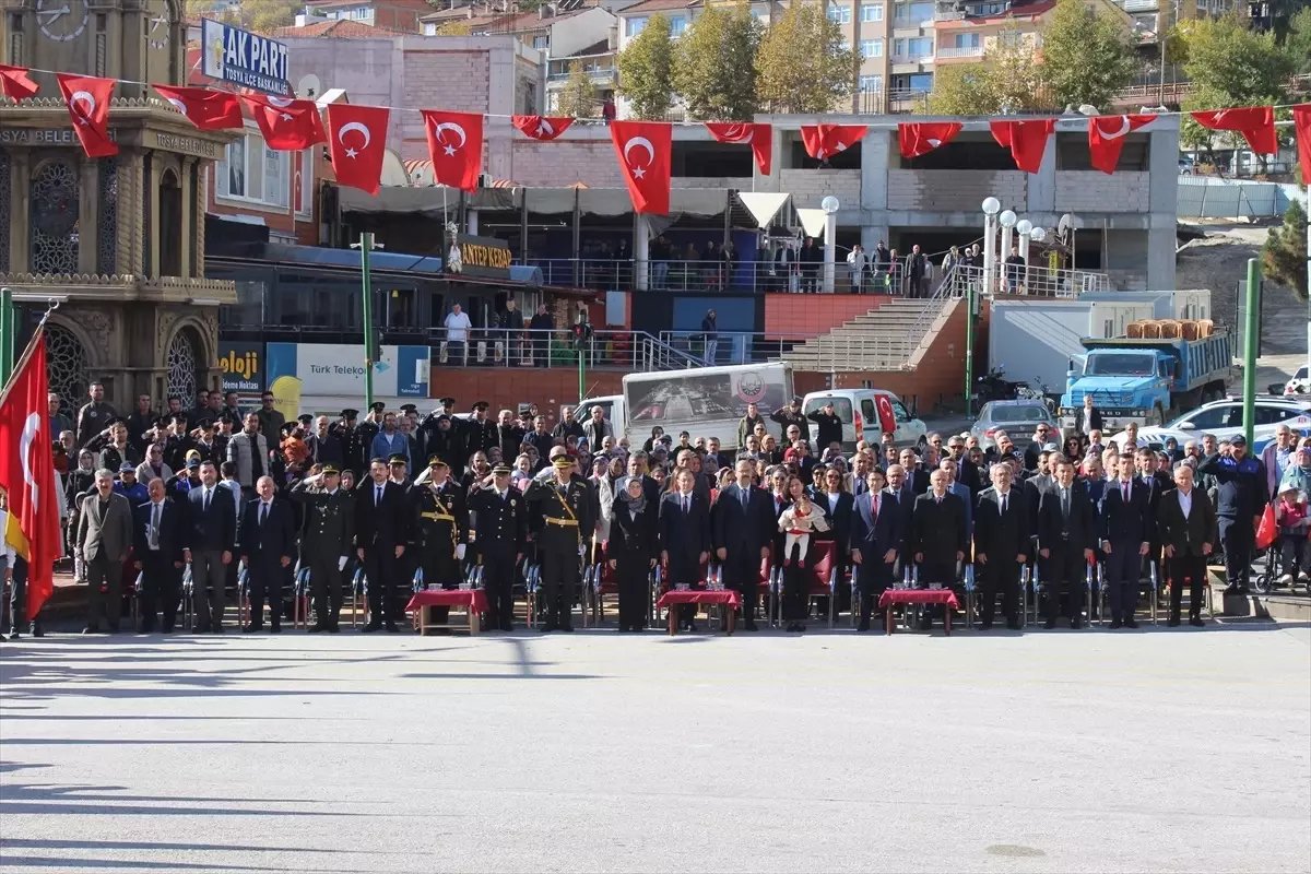 Kastamonu'nun ilçelerinde Cumhuriyet'in 102. yılı kutlandı