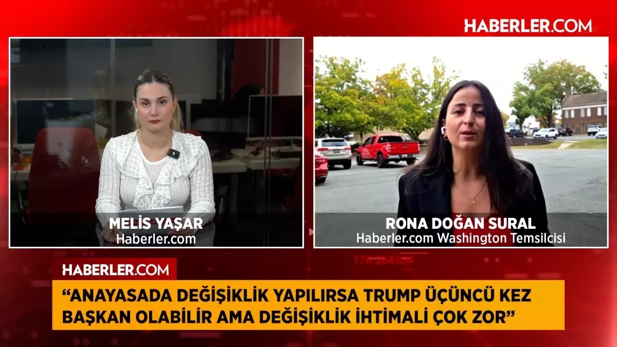 Rona Sural: Trump üçüncü kez başkan olamaz, anayasanın değişmesi gerekiyor