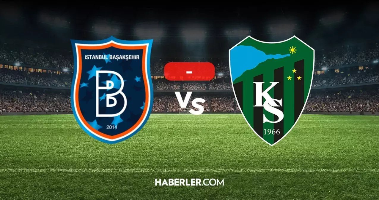 Başakşehir Kocaelispor maçı kaç kaç, bitti mi? MAÇ SONUCU! Başakşehir Kocaelispor golleri kim attı, canlı maç anlatımı!
