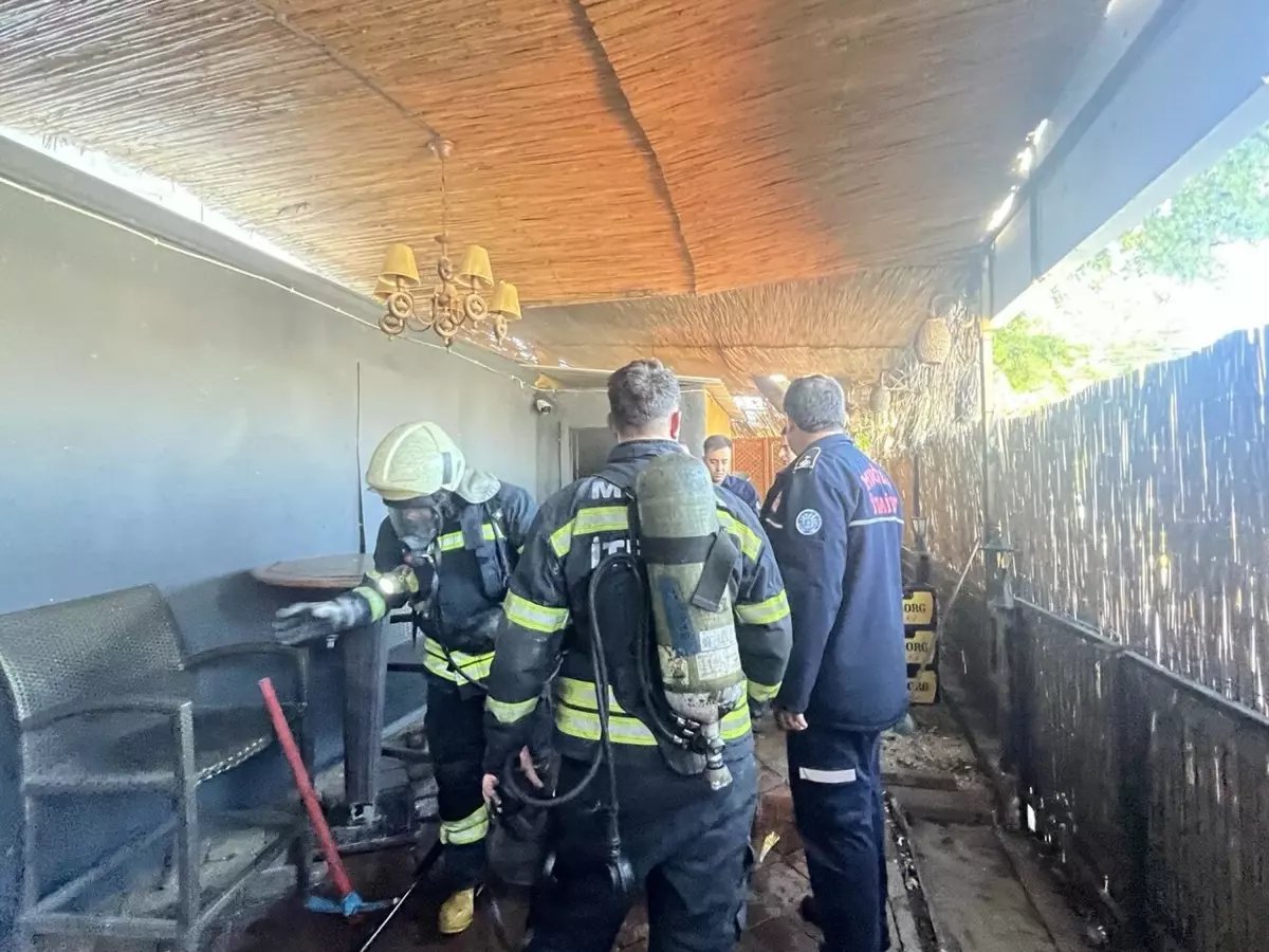Fethiye'deki Restoran Yangınında Mutfak Çalışanı Hayatını Kaybetti
