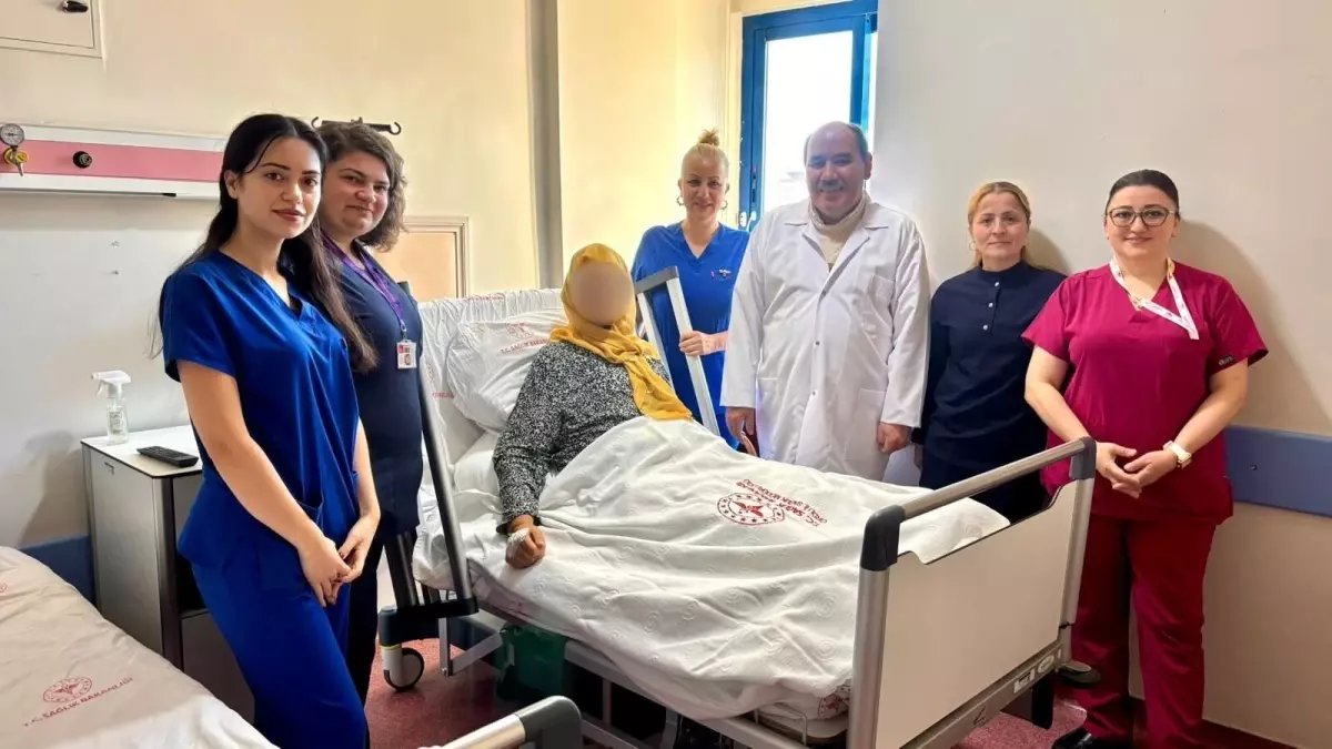 Ordu'da hastanın karnından 5 kiloluk kitle çıkarıldı