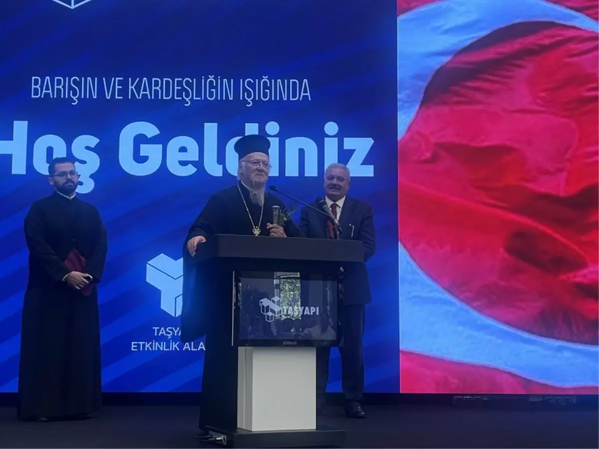 Patrik Bartholomeos, Taşyapı Şişli Projesi'nin tanıtım etkinliğinde