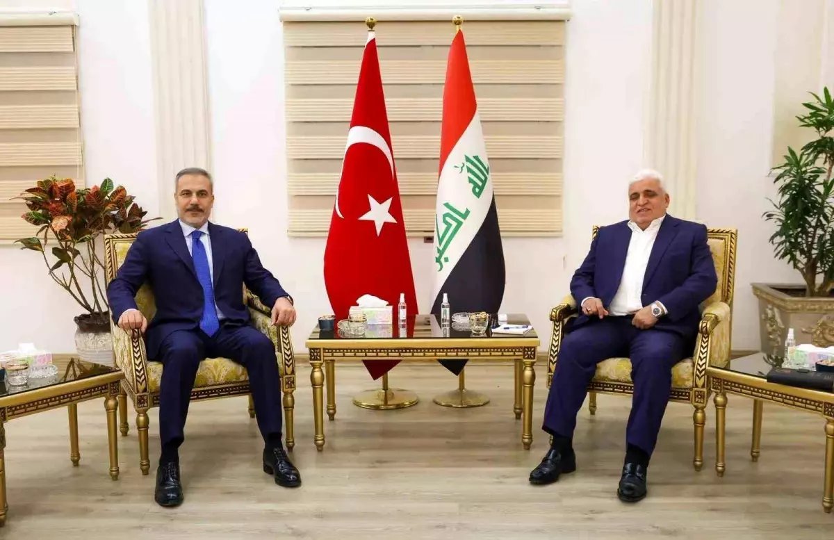 Dışişleri Bakanı Hakan Fidan, Bağdat'ta Haşdi Şabi Başkanı ile Görüştü