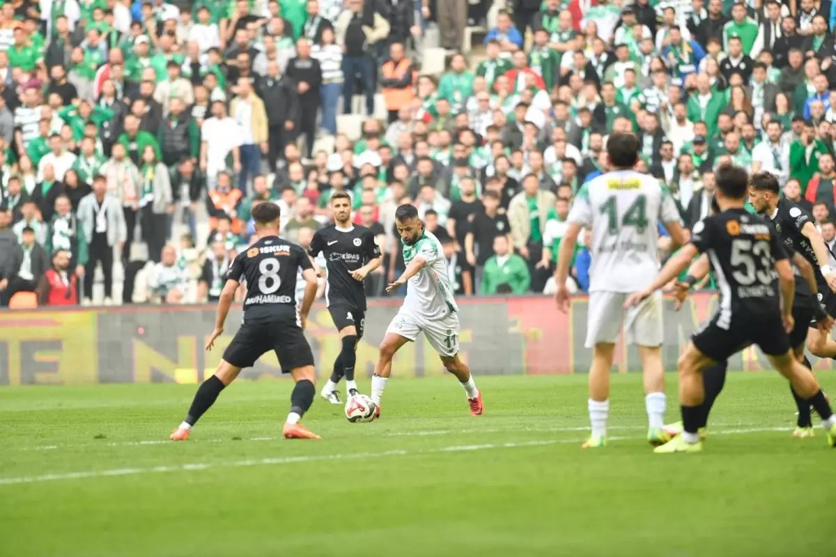Bursaspor, Kahramanmaraşspor'u 2-1 Mağlup Etti