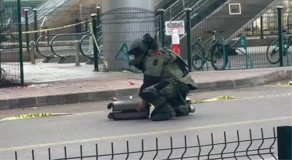 Sakarya'da Tren İstasyonunda Sahipsiz Çanta Alarmı