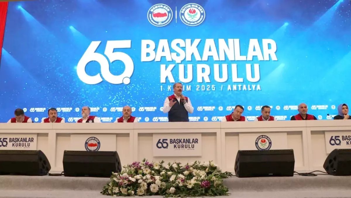 Eğitim-Bir-Sen 65'inci Başkanlar Kurulu Toplantısı sonuç bildirgesi yayımlandı
