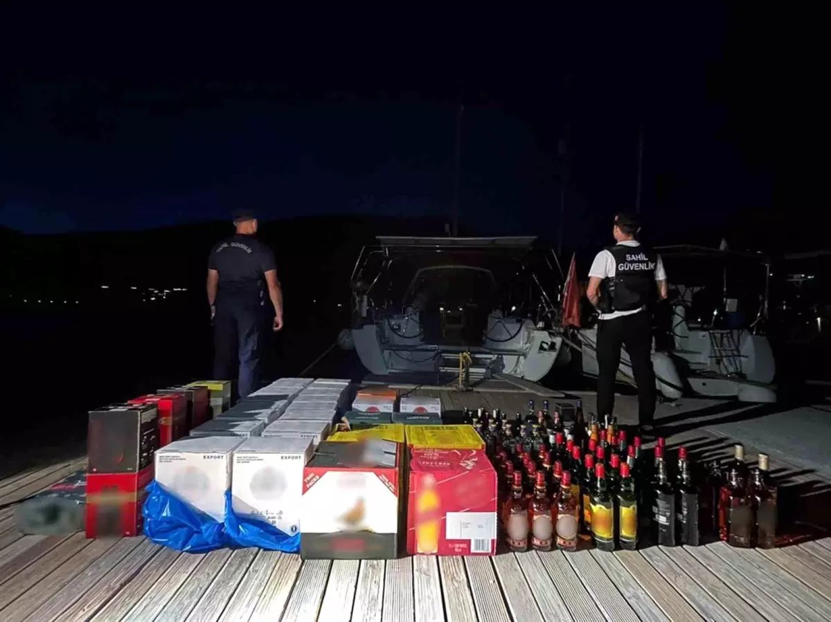 Sahil Güvenlik'ten Yasa Dışı Kaçakçılığa Operasyon