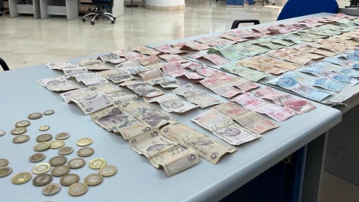 Bolu'da dilenci operasyonu: Üzerinden 4 bin lira para çıktı