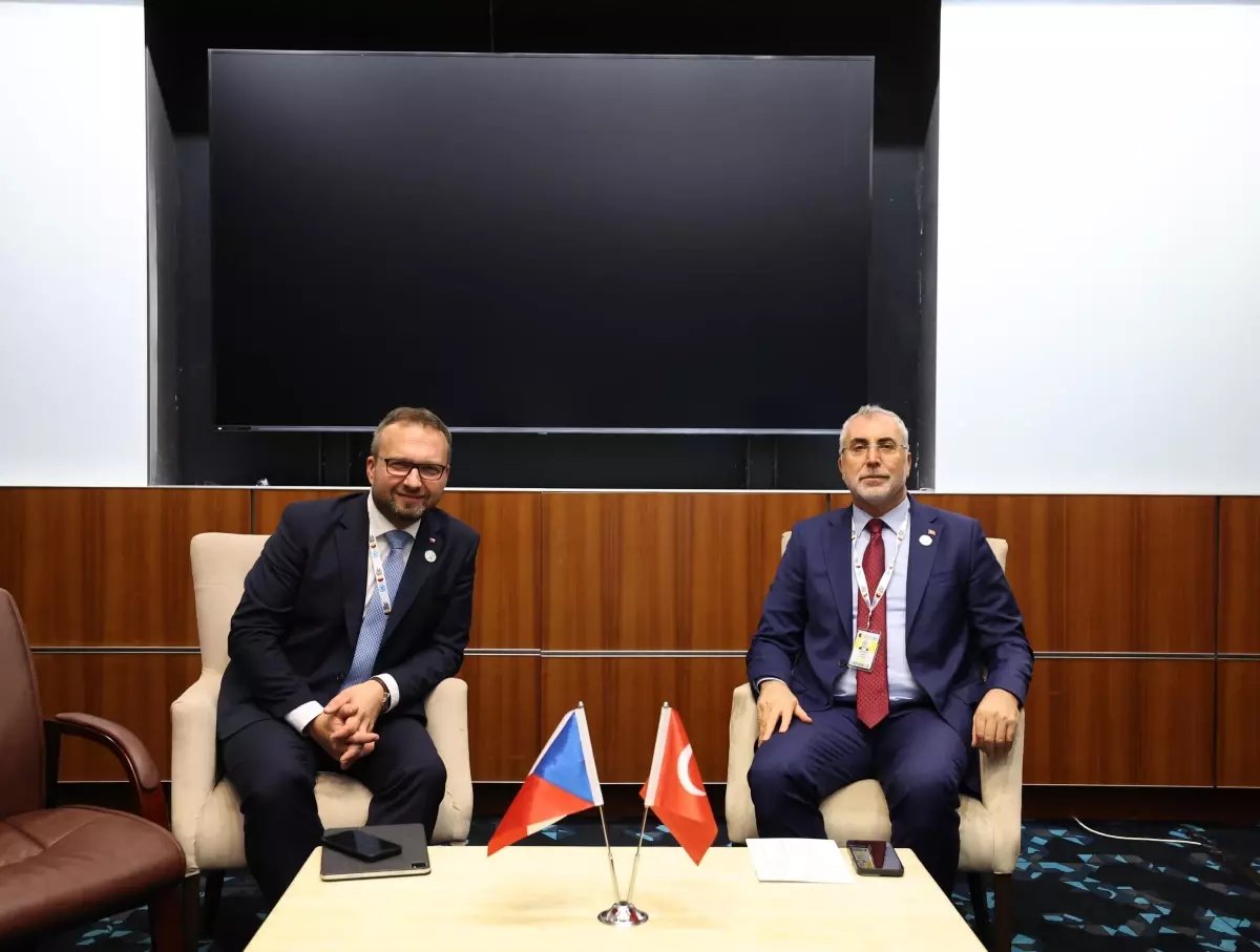 Bakan Işıkhan, Katar'da Çek Bakan ile Fikir Alışverişinde Bulundu