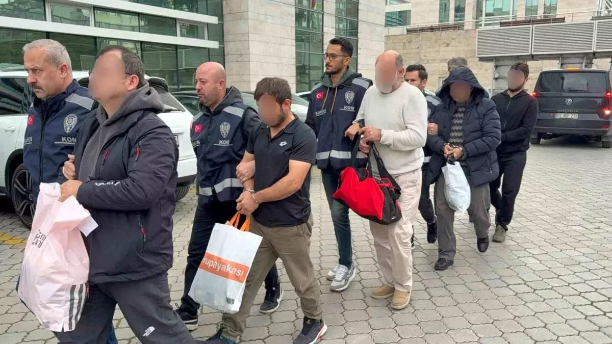 Samsun'da FETÖ Operasyonu: 1 Kişi Ev Hapsine Alındı, 4 Kişi Serbest Bırakıldı