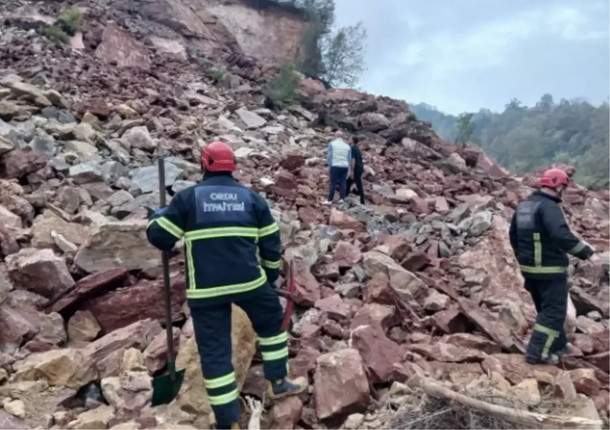 Ordu taş ocağı enkaz altında kalanlar kurtarıldı mı, enkaz altında kalan 2 kişinin ismi ne?