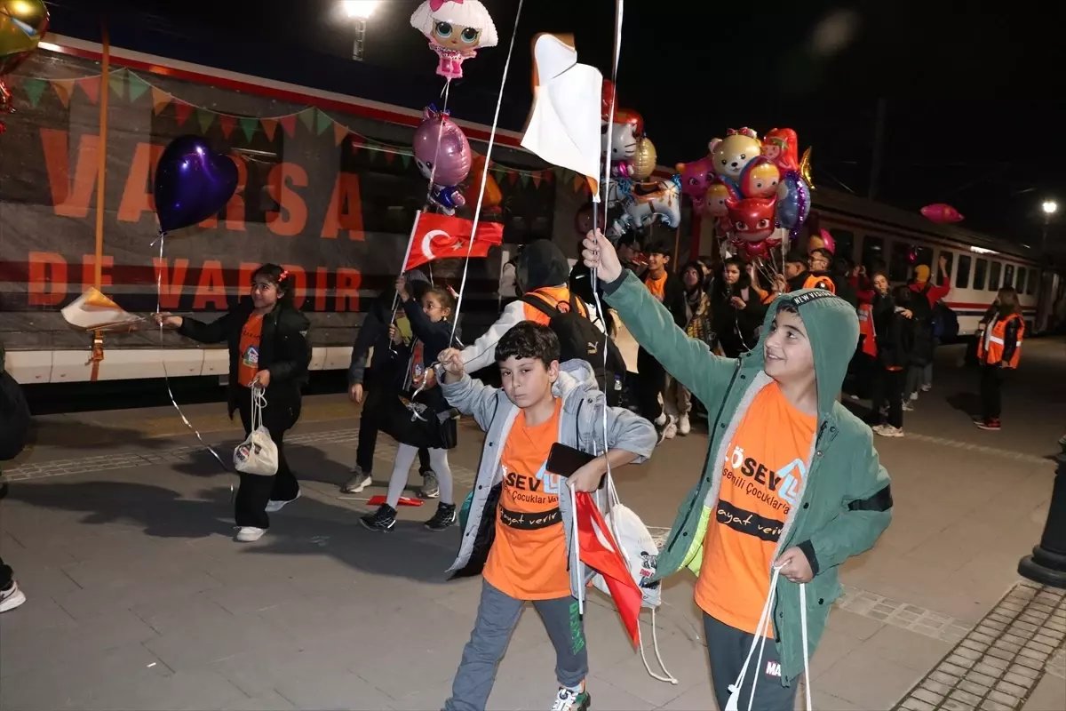 Umut Treni Lösemili Çocuklar İçin Hareket Etti