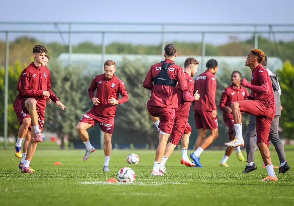 Trabzonspor, Alanyaspor Maçı Hazırlıklarına Devam Ediyor