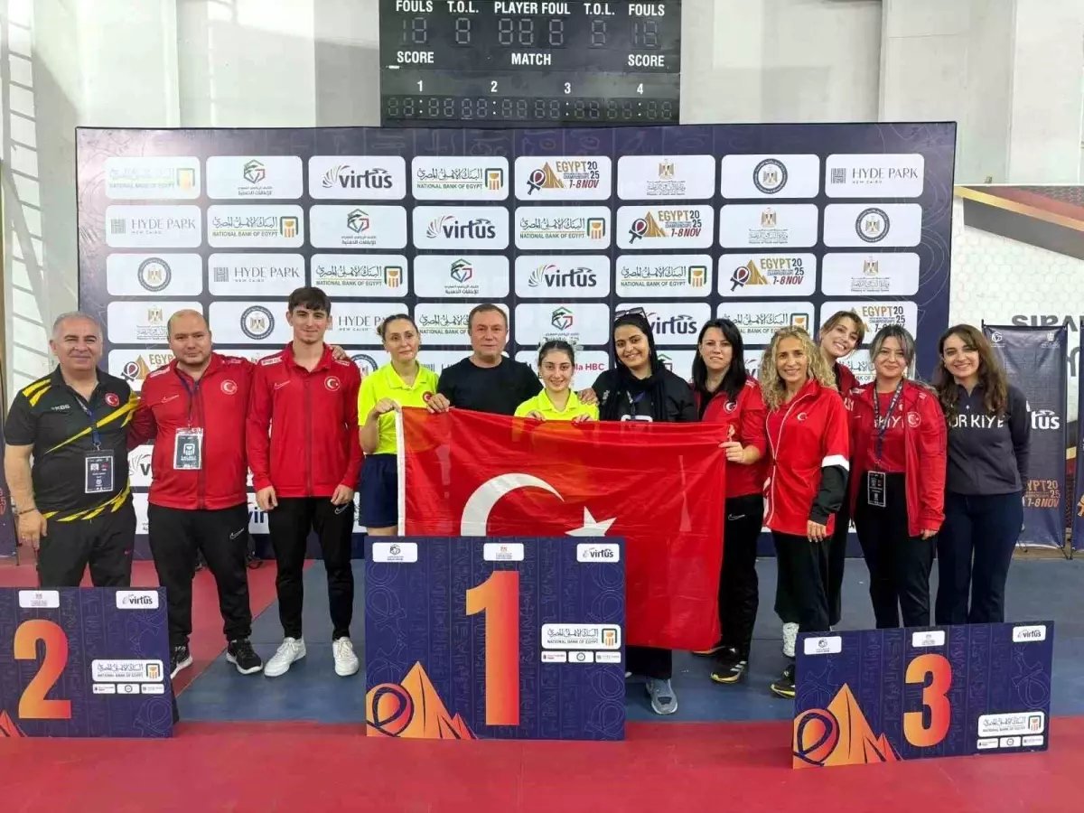 Kadın Para Masa Tenisi Milli Takımı Dünya Şampiyonu Oldu