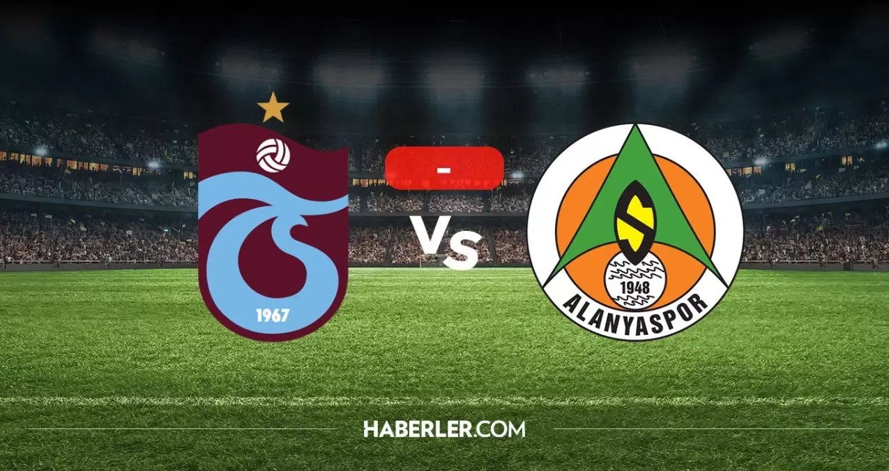 Trabzonspor Alanyaspor maçı kaç kaç, bitti mi? MAÇ SONUCU! Trabzonspor Alanyaspor golleri kim attı, canlı maç anlatımı!