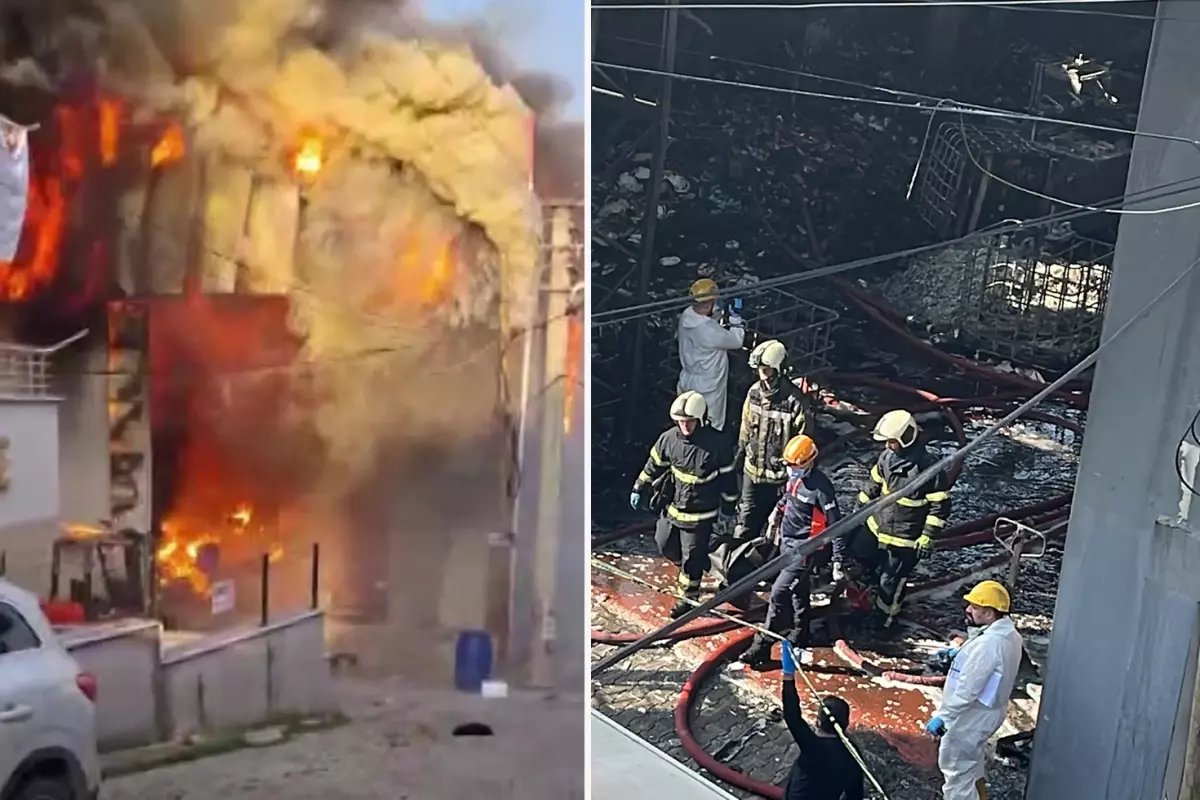 Kocaeli'deki yangın faciasında 7 kişi açığa alındı