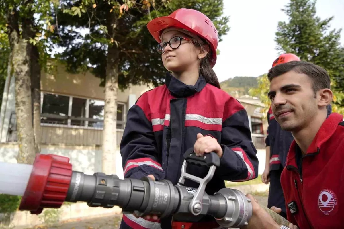 Gümüşhane Üniversitesinde Gençlik İtfaiyesi Projesi Başlatıldı