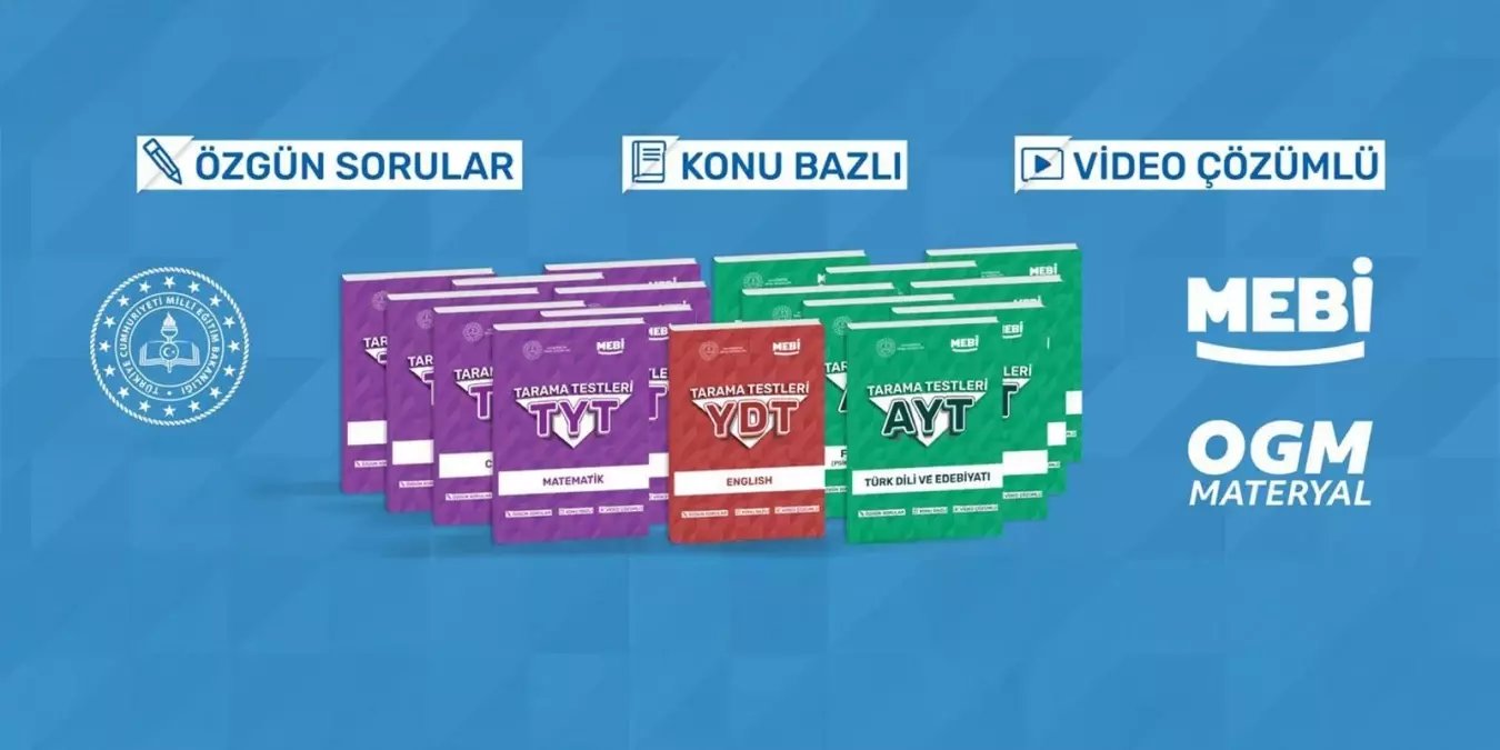 MEB, YKS Hazırlığı İçin Yeni Tarama Testleri Yayınladı