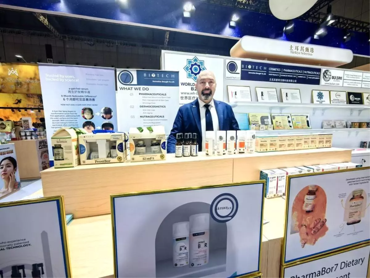 Huzeyfe Benli, Çin İthalat Fuarı'nda Türk Ürünlerini Tanıtıyor
