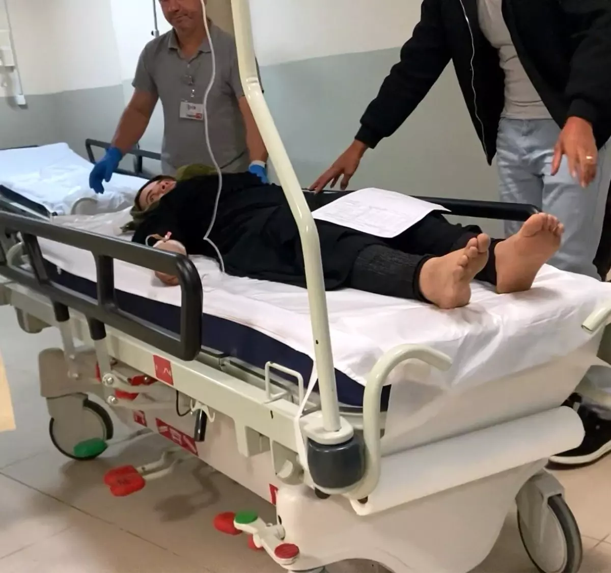 İnegöl'de Mevsimlik İşçi Genç Kız Akıma Kapılarak Hastaneye Kaldırıldı