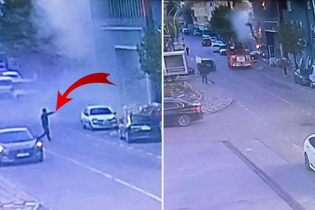 Kocaeli'de 6 kişiye mezar olan tesisteki yangının ilk anları kamerada