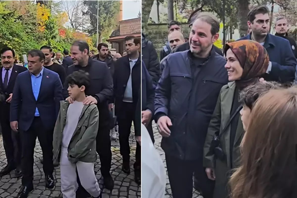 Gözlerden uzak yaşayan Berat Albayrak ve Esra Erdoğan'dan sürpriz ziyaret
