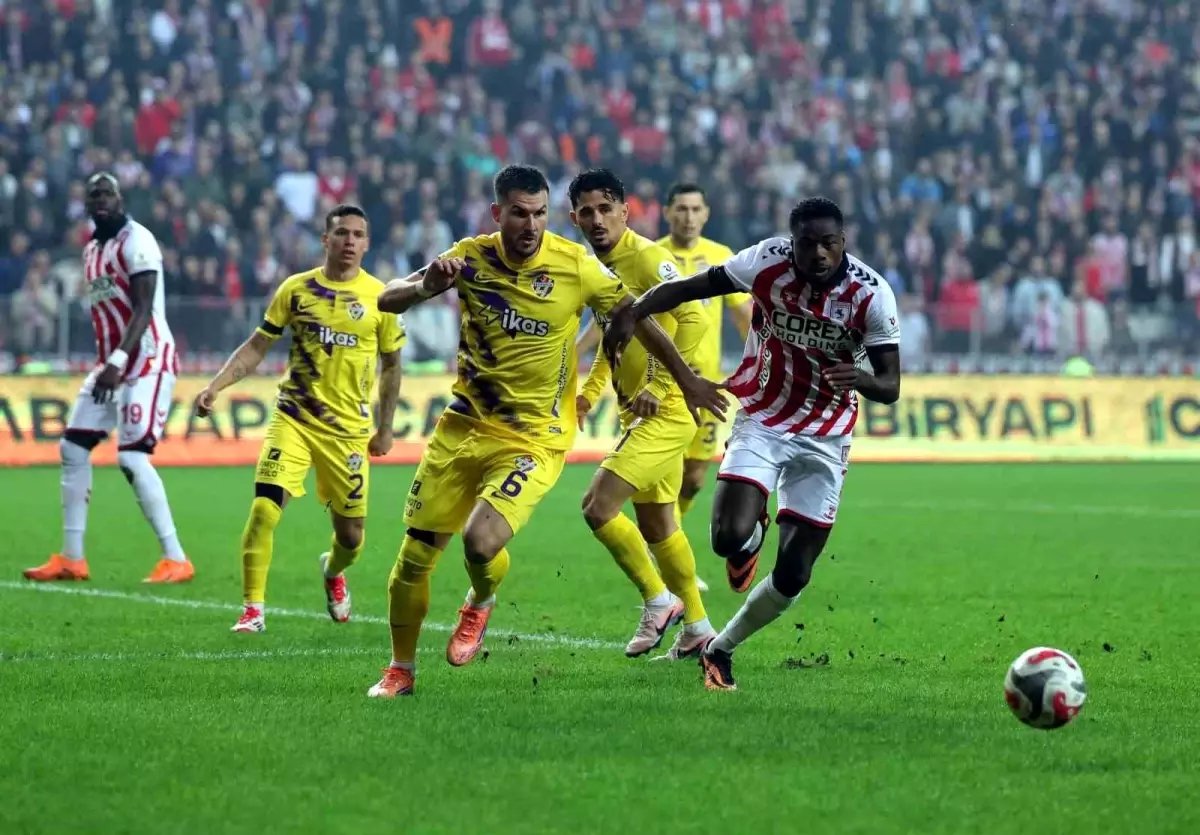 Samsunspor ile Eyüpspor Arasında Golsüz Beraberlik